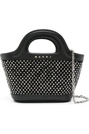 Marni Studded leather crossbody bag