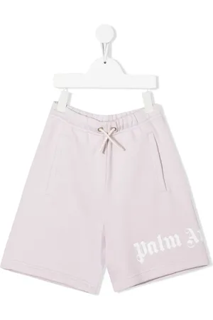 Palm Angels Logo-print track shorts