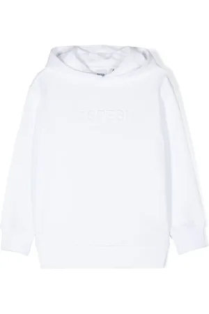 Aspesi Logo-embossed cotton hoodie