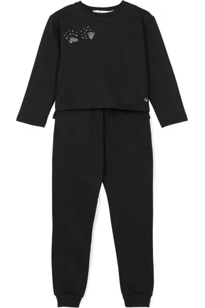 Lethicia Bronstein Tiger bead-embellished jersey tracksuit