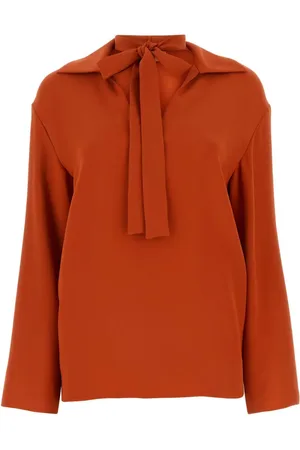 VALENTINO GARAVANI VLogo silk blouse