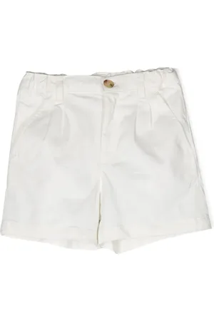 BONPOINT Logo-patch chino shorts