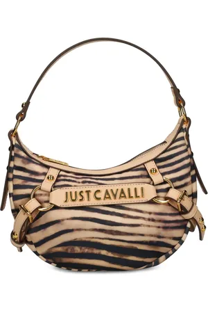 Roberto Cavalli Tiger-stripes cross body bag