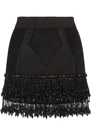 Dolce & Gabbana Embroidered lace miniskirt
