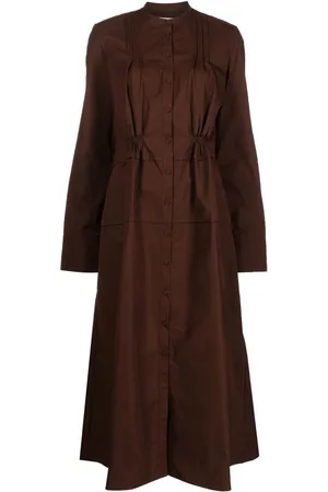 Jil Sander Mid-length cotton dress