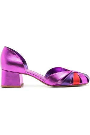 Sarah Chofakian Marjorie panelled pumps