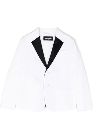 Dsquared2 Notched-lapels cotton blazer