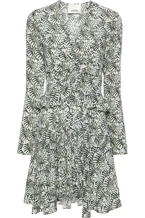 Isabel Marant Usmara abstract-print mini dress