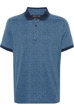 Michael Kors Motif-print cotton polo shirt
