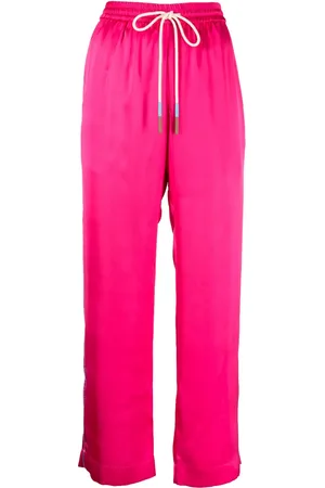 MIRA MIKATI X Javier Calleja satin pyjama bottoms