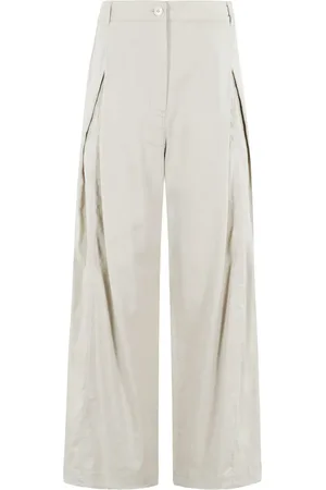 Low Classic Cotton-linen blend trousers