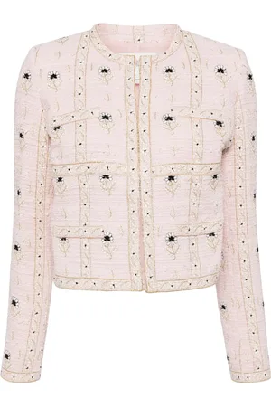 Giambattista Valli Floral-jacquard jacket
