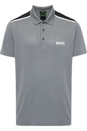HUGO BOSS Logo-print polo shirt