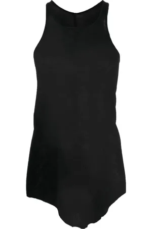 Rick Owens Round-neck cotton tank top