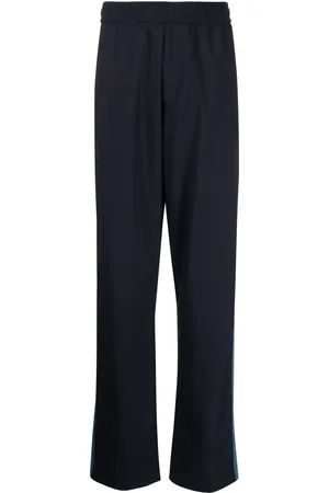 Paul Smith Side-stripe elastic track pants