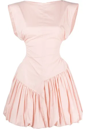 Serafini Cut-out detail sleeveless dress