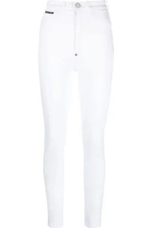Philipp Plein High-rise skinny-cut jeans