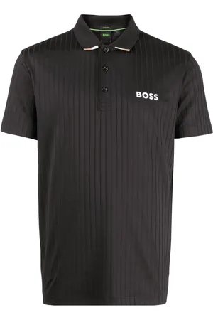 HUGO BOSS Ribbed polo shirt