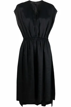 Joseph Sleeveless gathered-detail dress