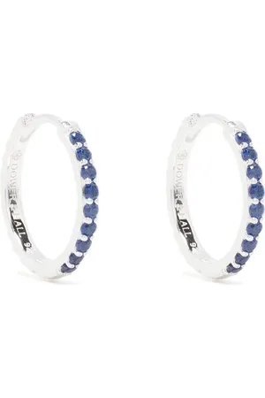 Dower and Hall Medium Azure blue hoops