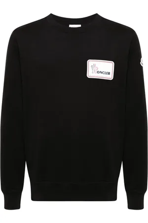Moncler Logo-appliqu?? cotton sweatshirt