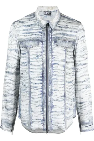 Diesel Denim long-sleeved shirt