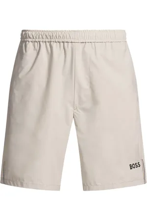 HUGO BOSS Logo-print track shorts