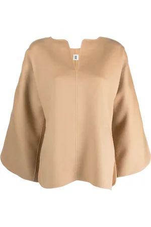 By Malene Birger Wide-sleeved wool blouse