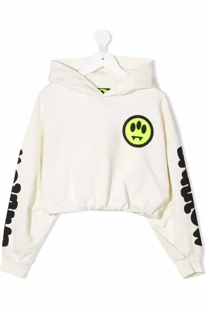 BARROW Logo-print pullover hoodie