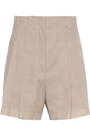 Serafini Pleated tailored shorts