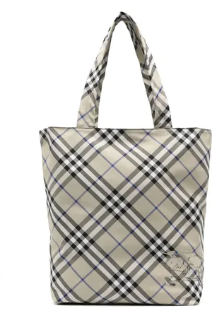 Burberry Equestrian Knight-embroidered tote bag