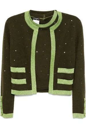 CHANEL 1996 ensemble cardigan top