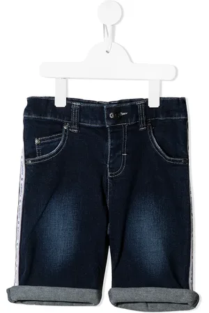 Aigner Side logo-print shorts