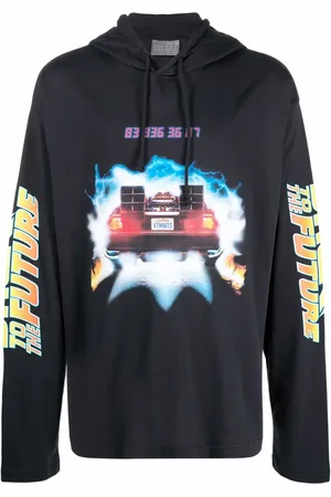 VTMNTS Back to the Future print hoodie