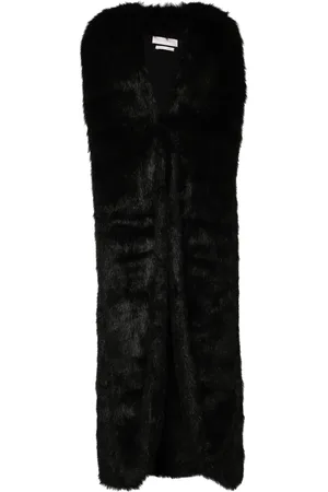 Saiid Kobeisy Faux-fur maxi coat