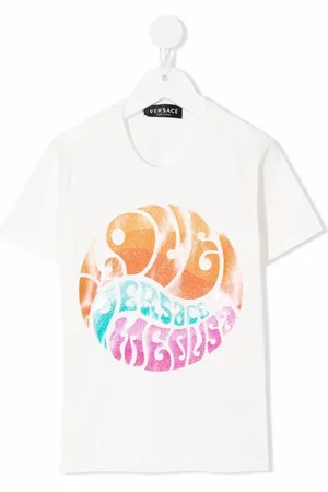 VERSACE Graphic-print cotton T-Shirt