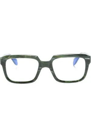 CUTLER & GROSS Two-tone square-frame glasses