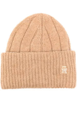 Tommy Hilfiger Timeless logo-embroidered beanie