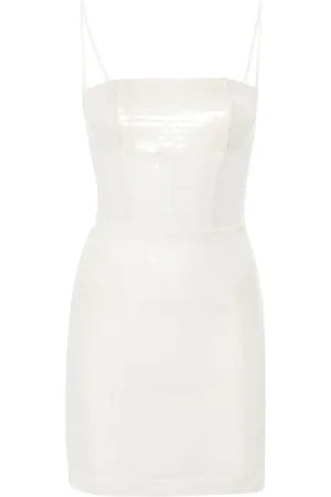 Nensi Dojaka Sequined boned mini dress