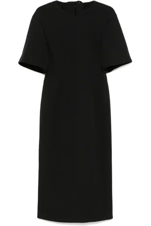 Carven Draped-detail maxi dress