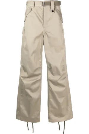 SACAI Straight-leg cargo trousers