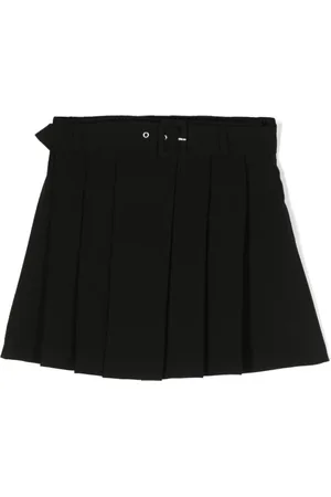 Twin-Set Belted pleated miniskirt