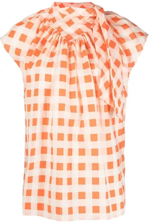 Victoria Beckham Geometric-print blouse