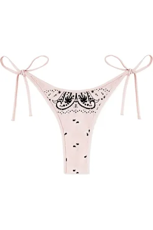Palm Angels Paisley-print bikini bottoms