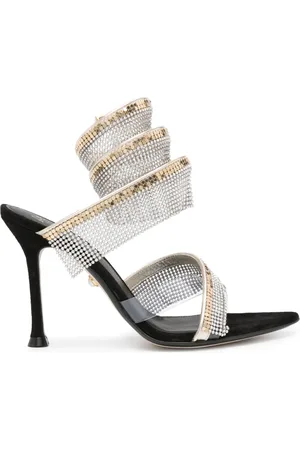 Alevì Bright-s 95mm crystal-embellished sandals