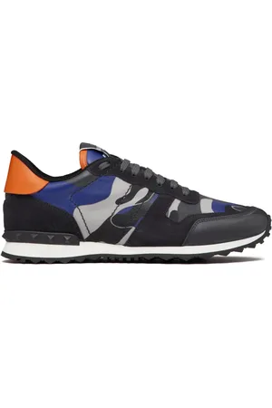 VALENTINO GARAVANI Rockrunner camouflage-print sneakers