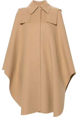 Chloé Wool-blend felted cape