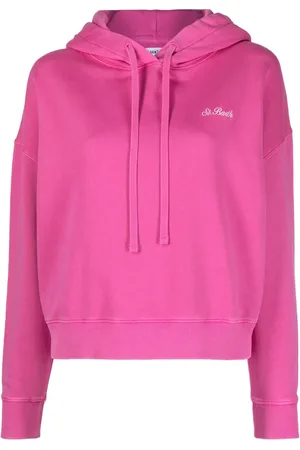 MC2 SAINT BARTH Logog-embroidered cotton hoodie