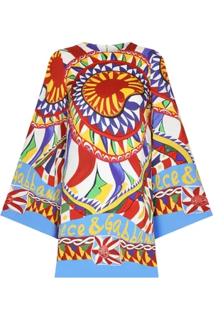 Dolce & Gabbana Graphic-print mini dress