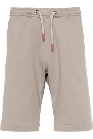 Kiton Mid-rise track shorts